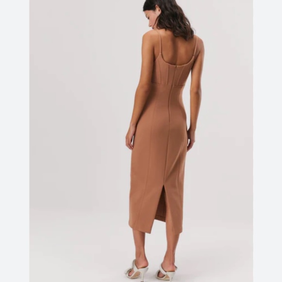 Brand New MISHA SLIM CORSET SLEEVELESS DRESS - Picture 2 of 12